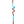 Load image into Gallery viewer, Pink &amp; Blue Glass Straw

