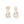 Load image into Gallery viewer, MOON AND STAR SHELL DROPS EARRINGS
