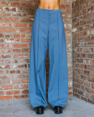 Blue Stitch Front Seam Pants AW24