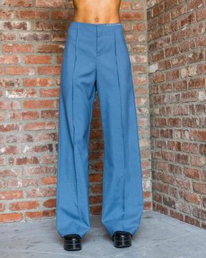 Blue Stitch Front Seam Pants AW24