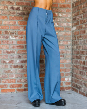 Blue Stitch Front Seam Pants AW24