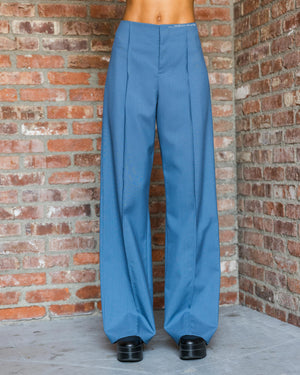 Blue Stitch Front Seam Pants AW24