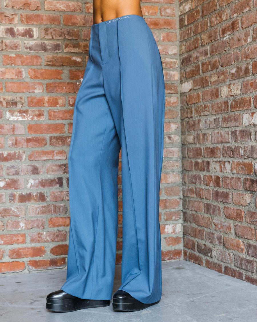 Blue Stitch Front Seam Pants AW24