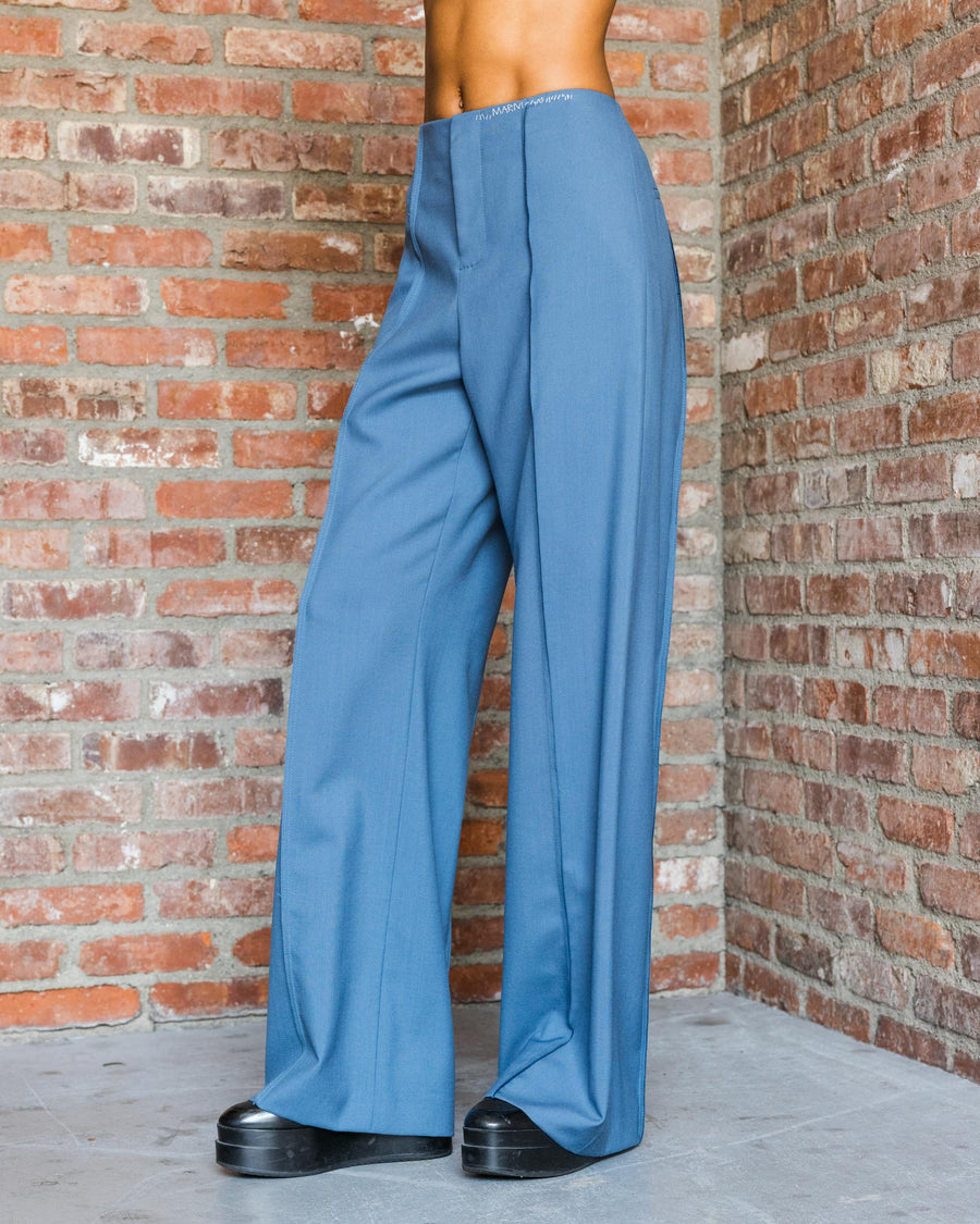 Blue Stitch Front Seam Pants AW24