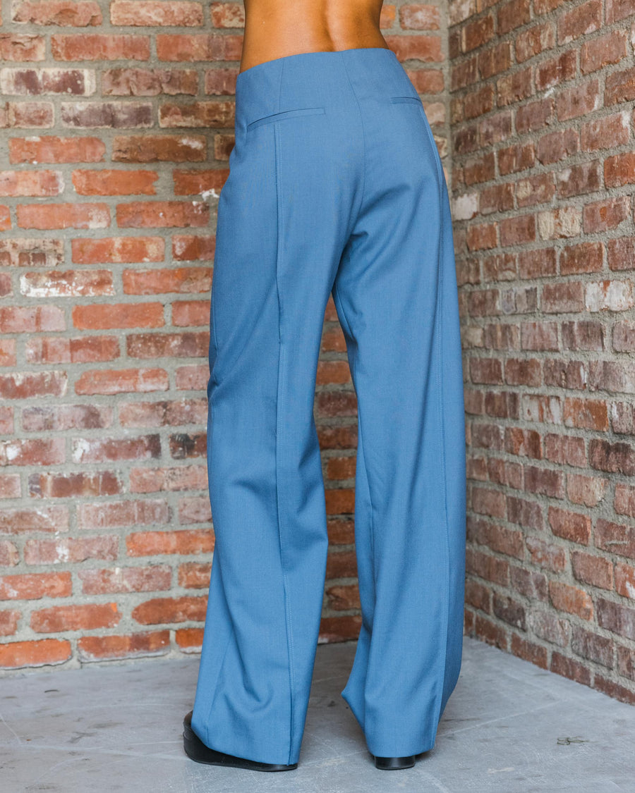 Blue Stitch Front Seam Pants AW24