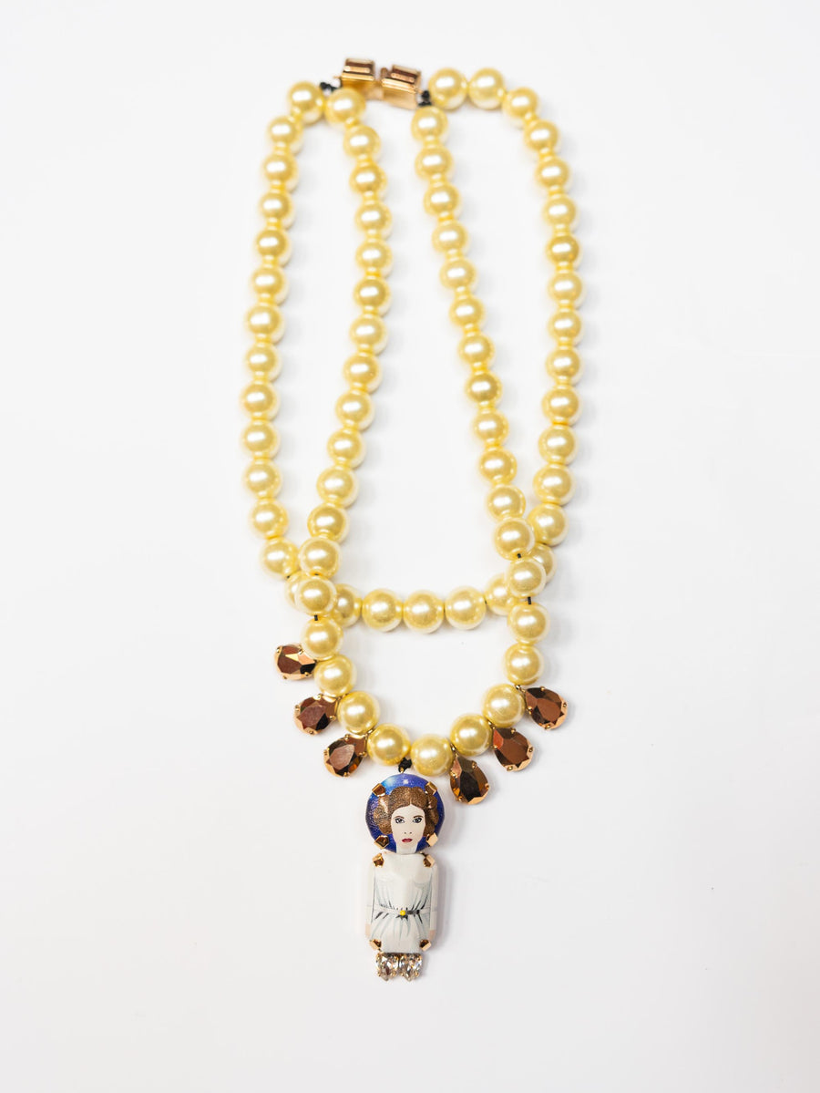 Leia Pearl Necklace