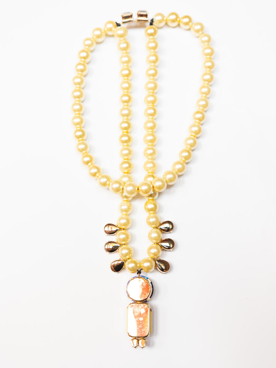 C-3PO Pearl Necklace