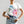 Load image into Gallery viewer, EMBROIDERED BIG FLOWER TEE SHIRT IN OFF WHITE
