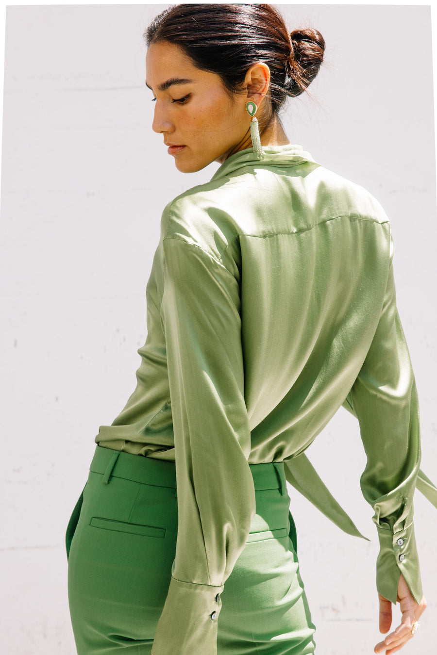 Giordana.P Top In Chartreuse