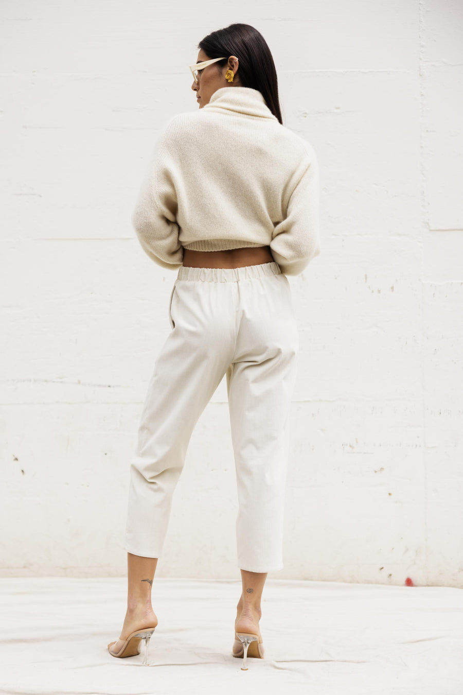 Carrot Pants In Ivory