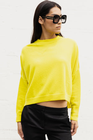 Chunky Sweater In Yellow