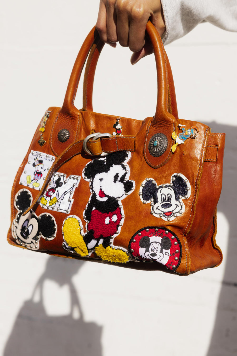 Mickey Mouse Leather Bag