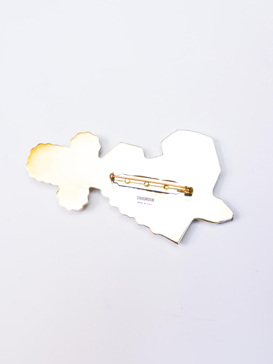 Heart & Sword Brooch