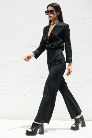Iconic Trousers Long in Black