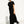Load image into Gallery viewer, Draped Assymetric Dress in Black
