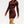 Load image into Gallery viewer, Short Zipped Rib Dress in Ruby Wine
