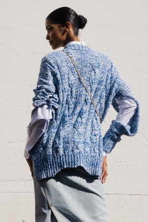 Marni Light Blue Roundneck Sweater