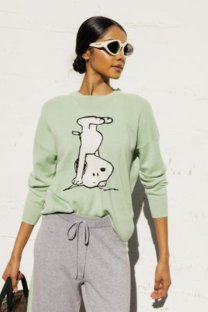 Snoopy Handstand Sweater