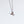 Load image into Gallery viewer, 18K Rose Gold &amp; 18K Blackened Gold Chain Triangle Pendant Necklace
