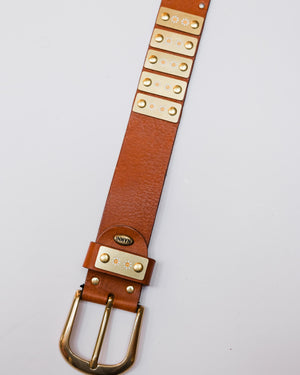 Nanni Brown Belt w/ Daisies