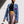 Load image into Gallery viewer, Denim Coat w/ Patches &amp; Tie
