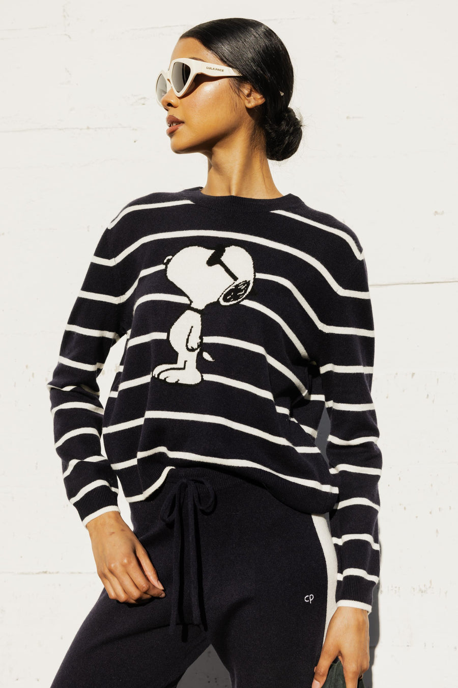 Snoopy Stripe Sweater