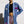 Load image into Gallery viewer, Denim Coat w/ Patches &amp; Tie
