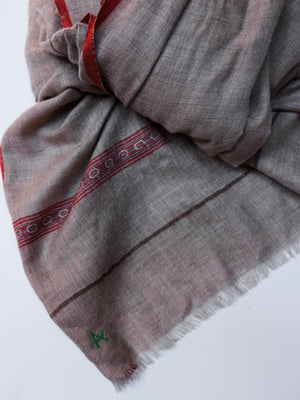 Dussa Cashmere Shawl Scarf in Beige