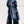 Load image into Gallery viewer, Double Organza Trench Coat In Navy/Black

