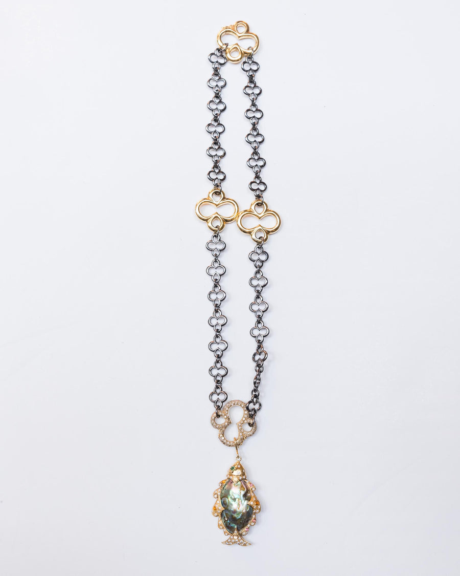 Precieux Entrecroisements - Short Necklace with Diamonds