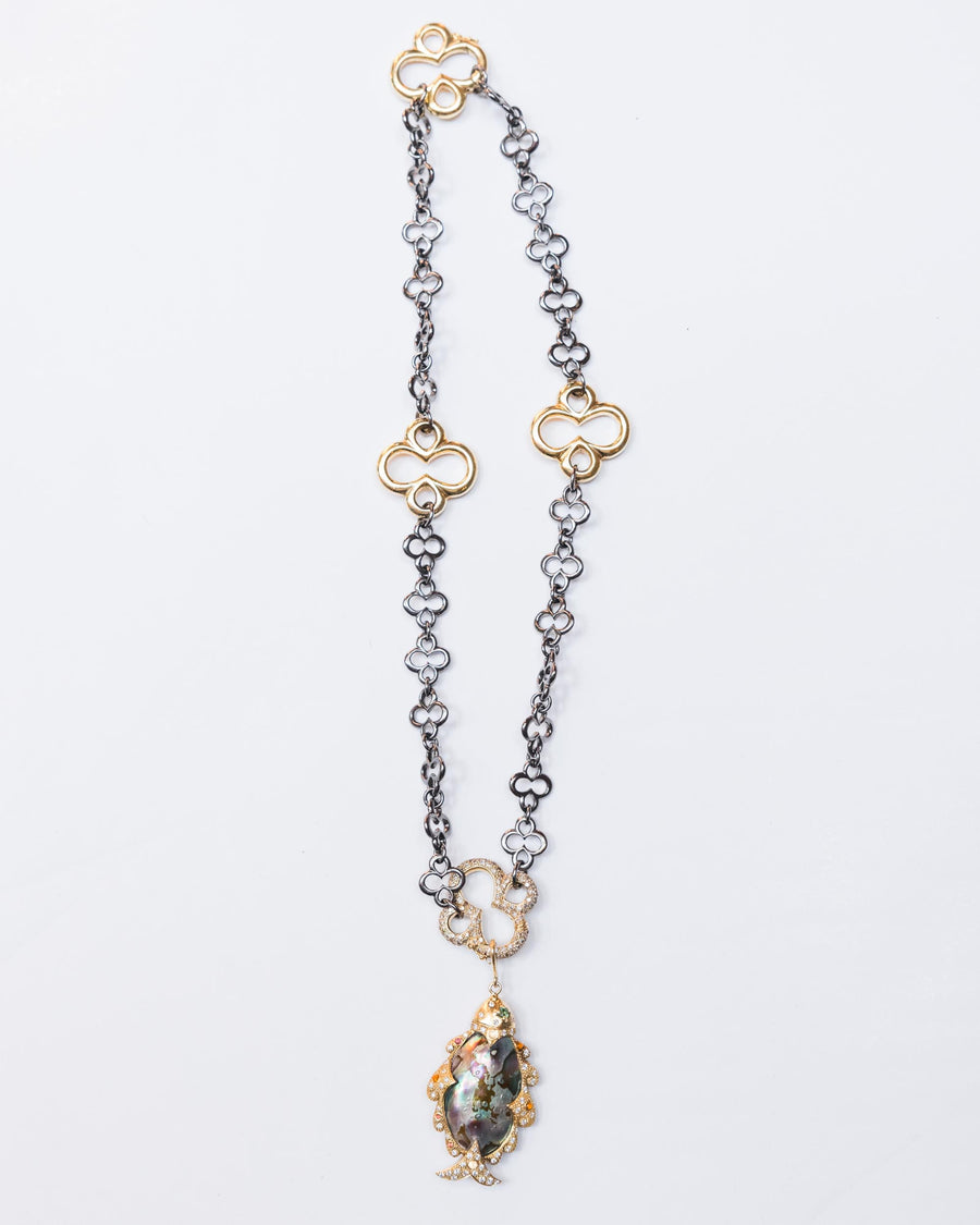 Precieux Entrecroisements - Short Necklace with Diamonds