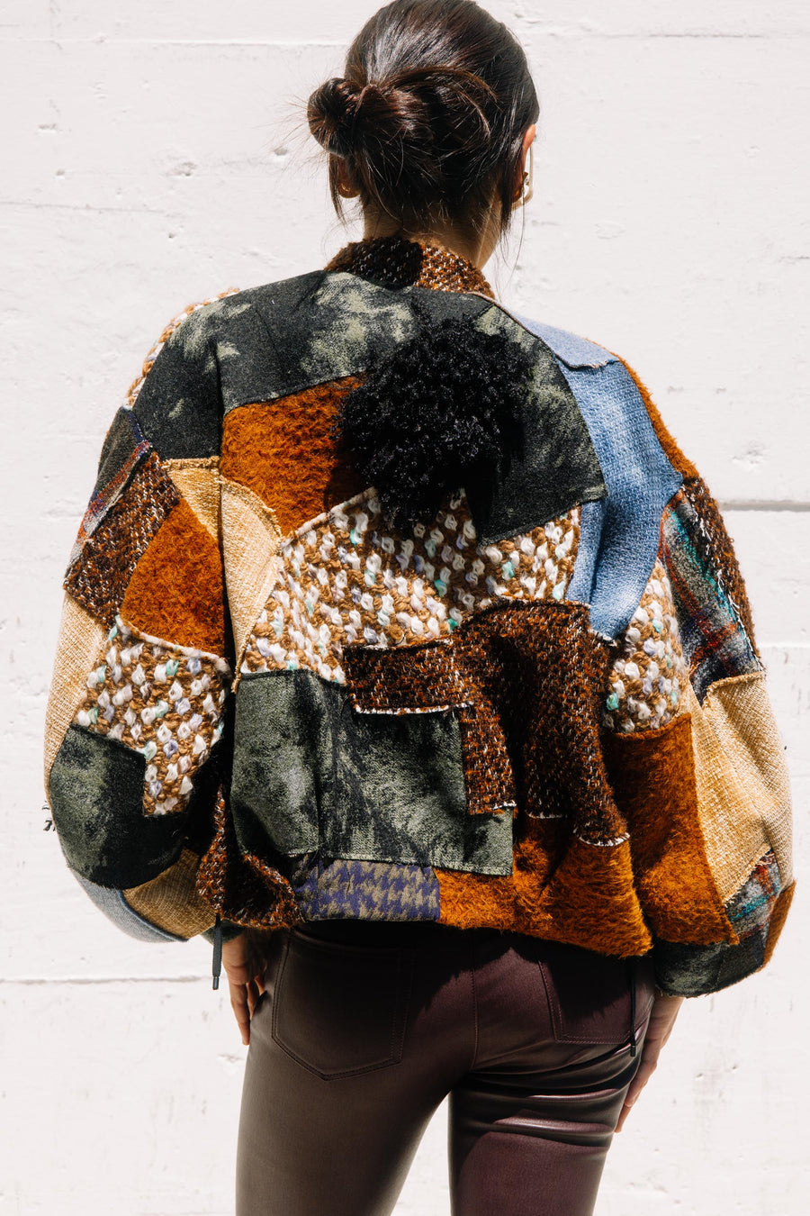 Patchwork Jacket In Multi