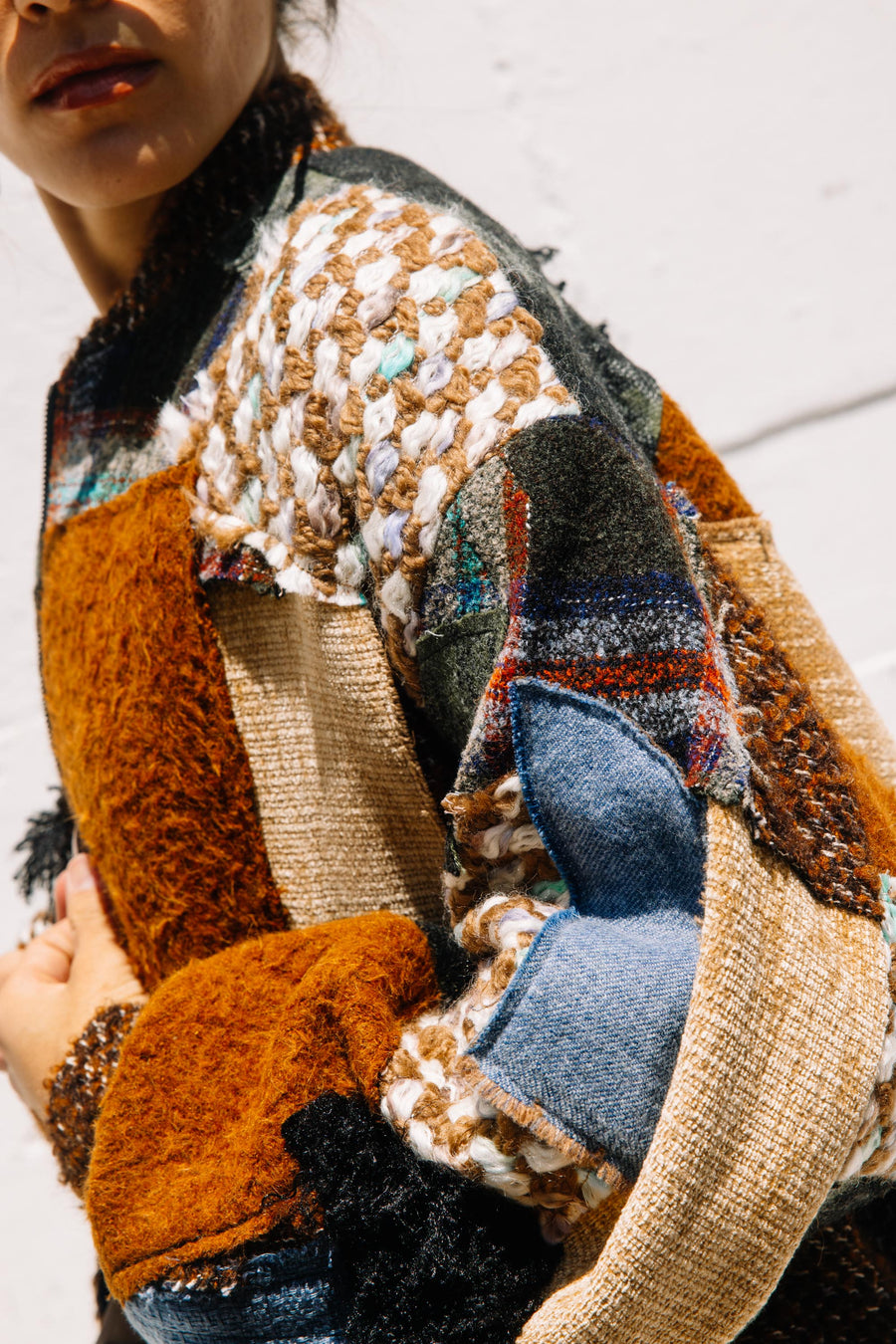 Patchwork Jacket In Multi