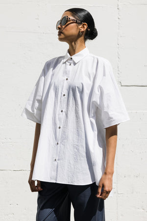 Wide Back Shirt in Provence