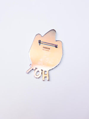 Emoji Bling Hot Brooch