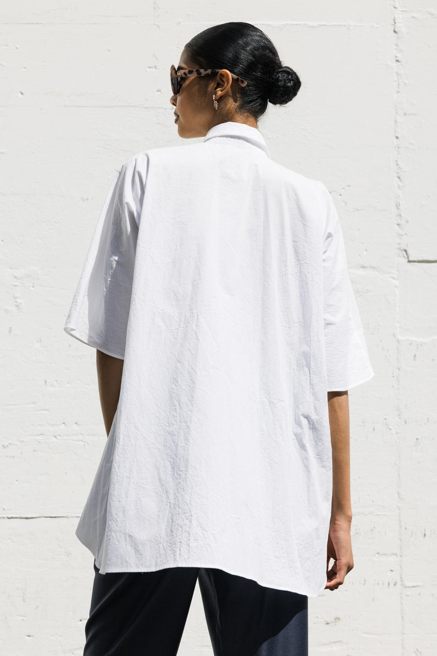 Wide Back Shirt in Provence