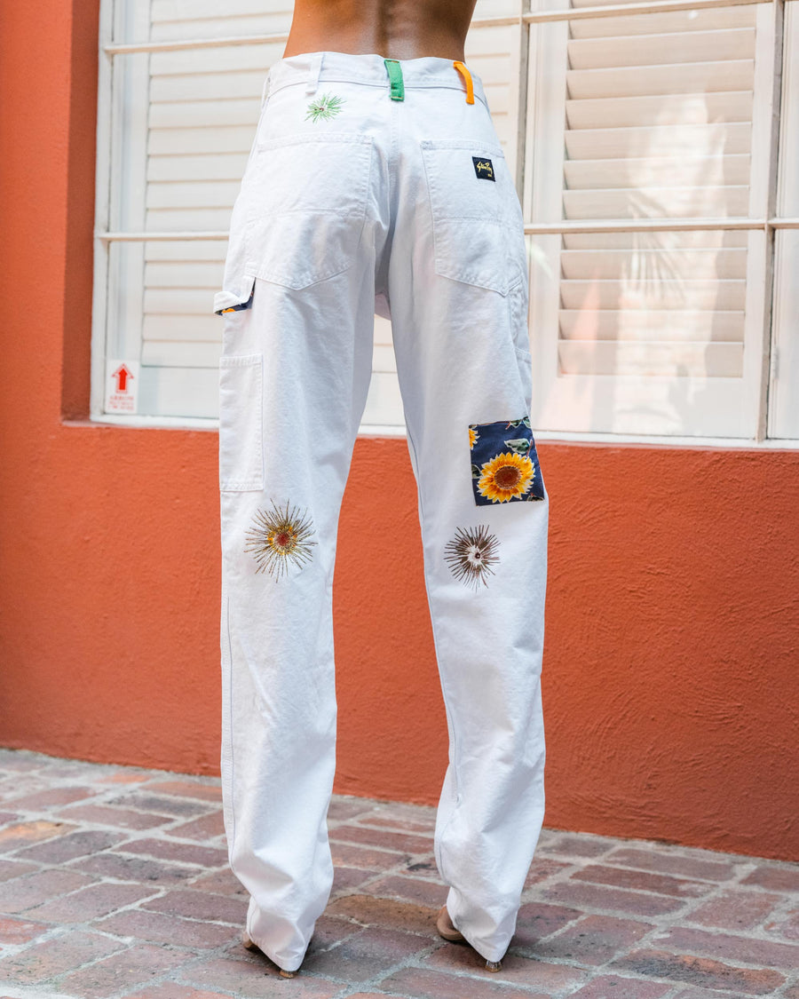 Carpenter Pants in White No.2