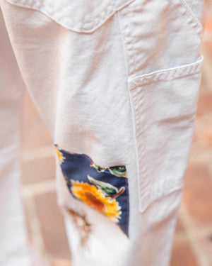 Carpenter Pants in White No.2