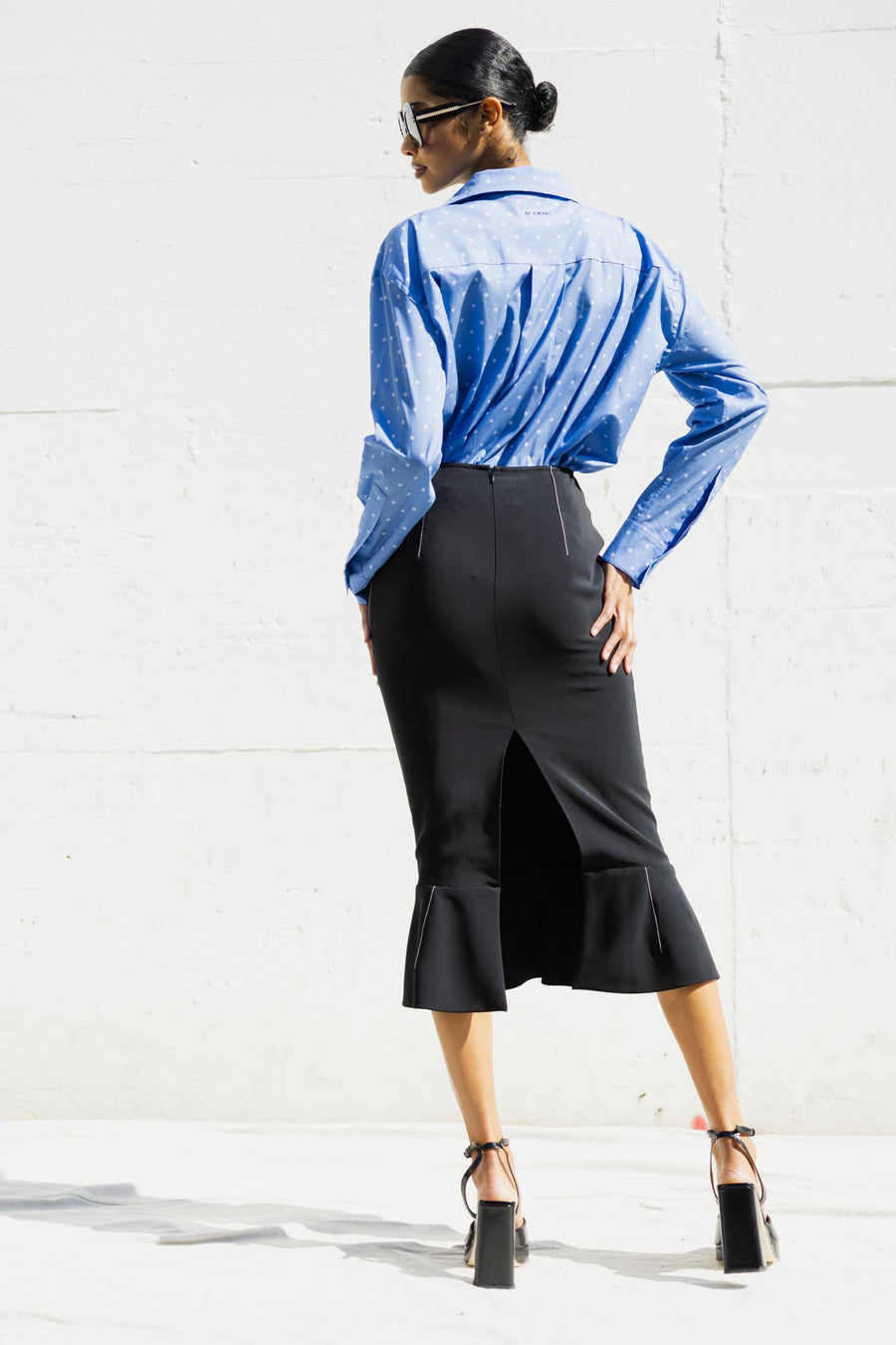 Marni Long Skirt in Black