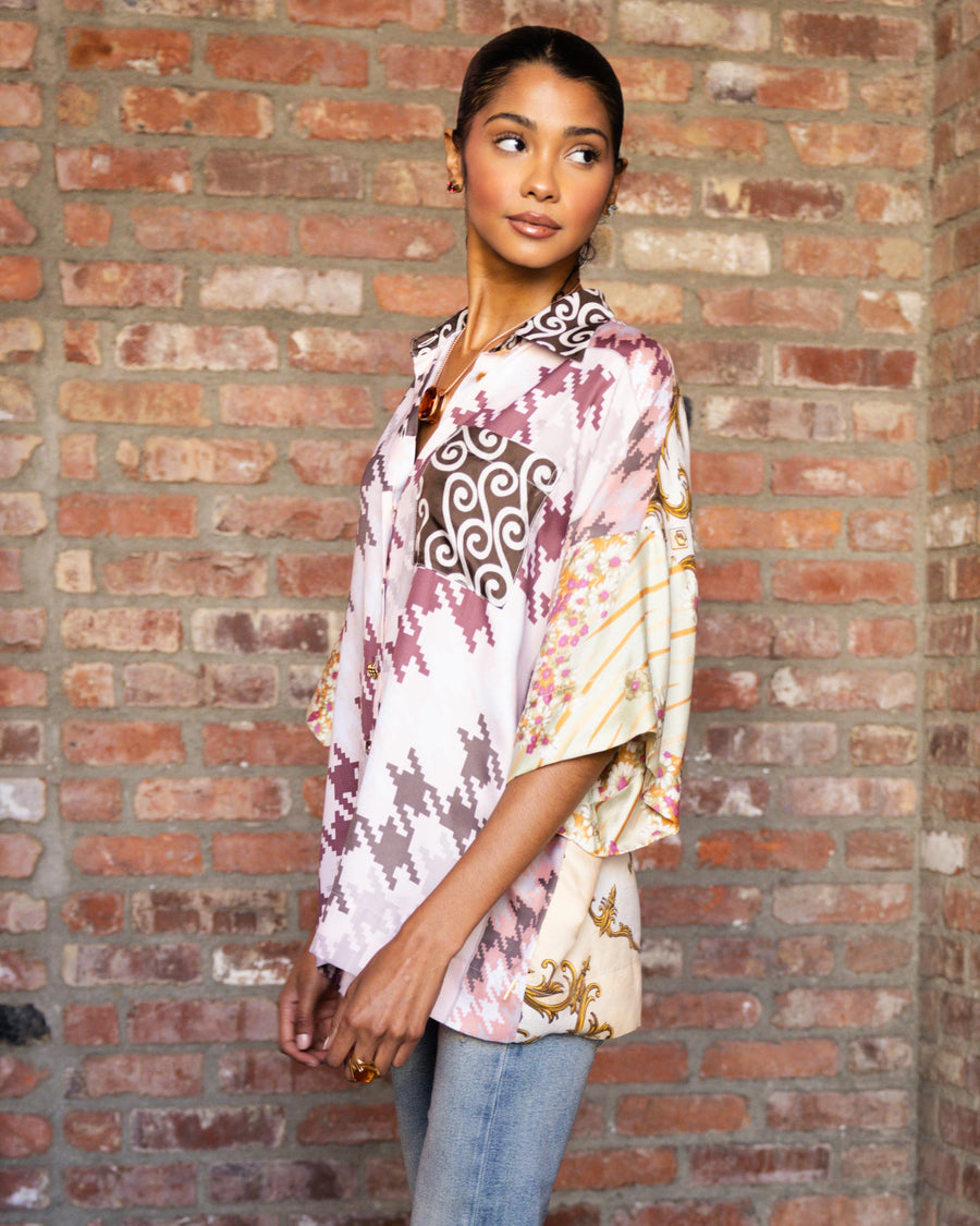 Zaoua Shirt Mixed Prints No. 3