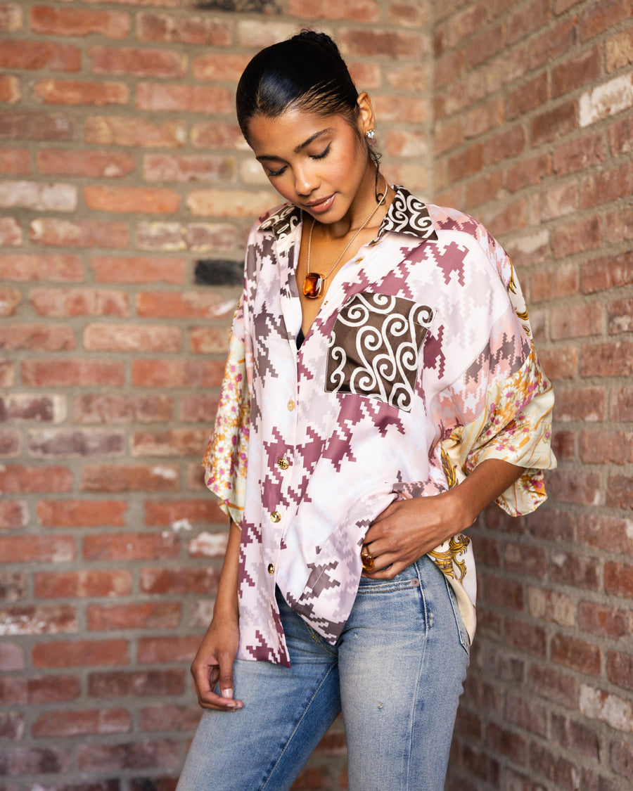 Zaoua Shirt Mixed Prints No. 3