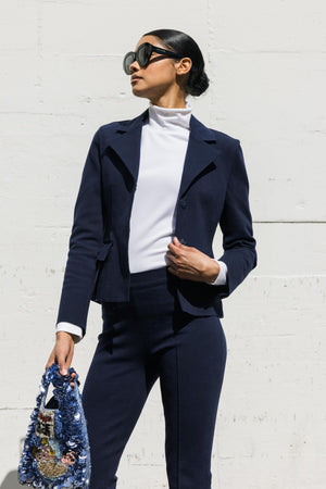 Remita Jacket in Navy