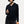 Load image into Gallery viewer, hoodie-cardigan in black
