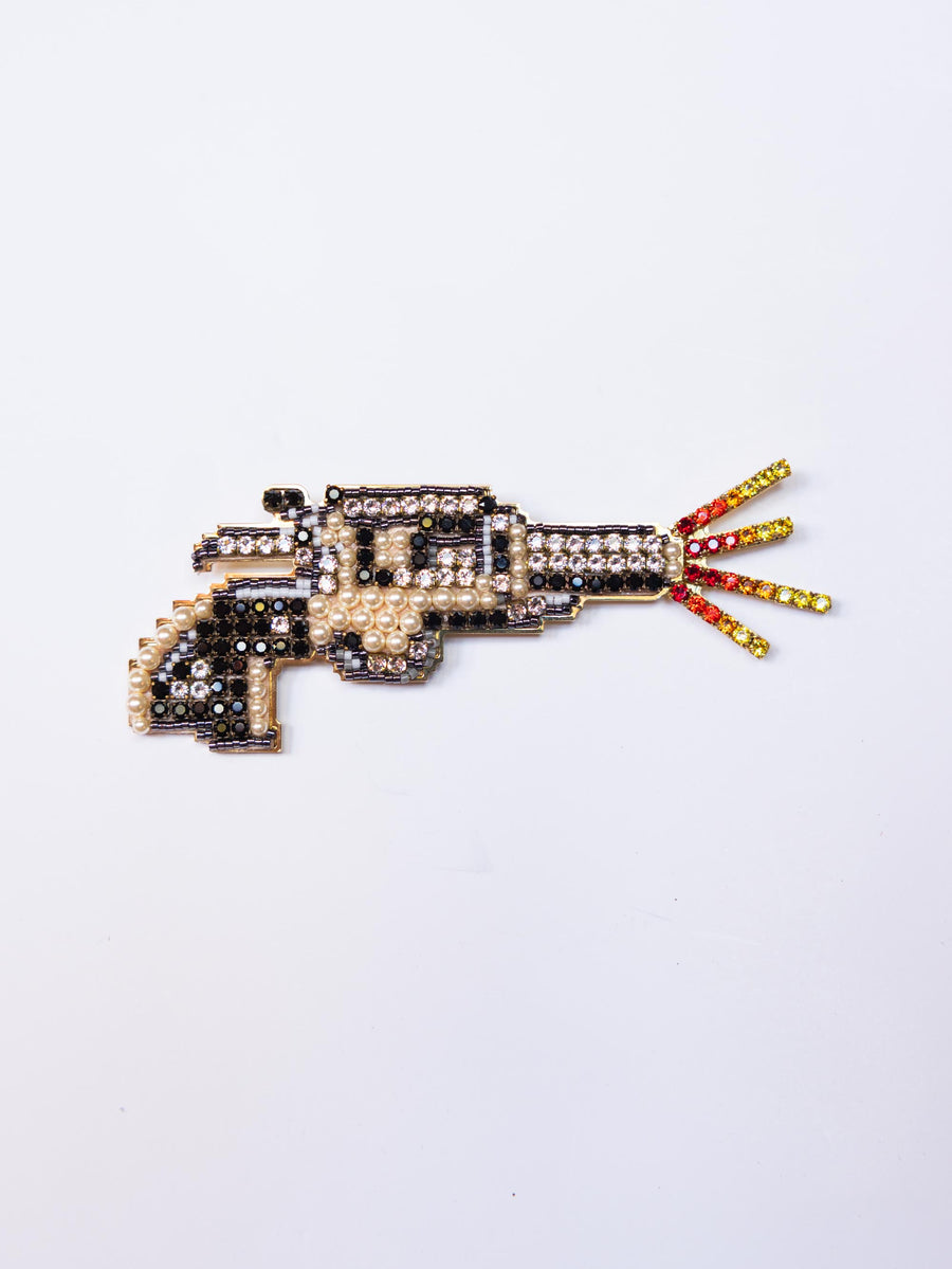 Bang Bang Gun Brooch