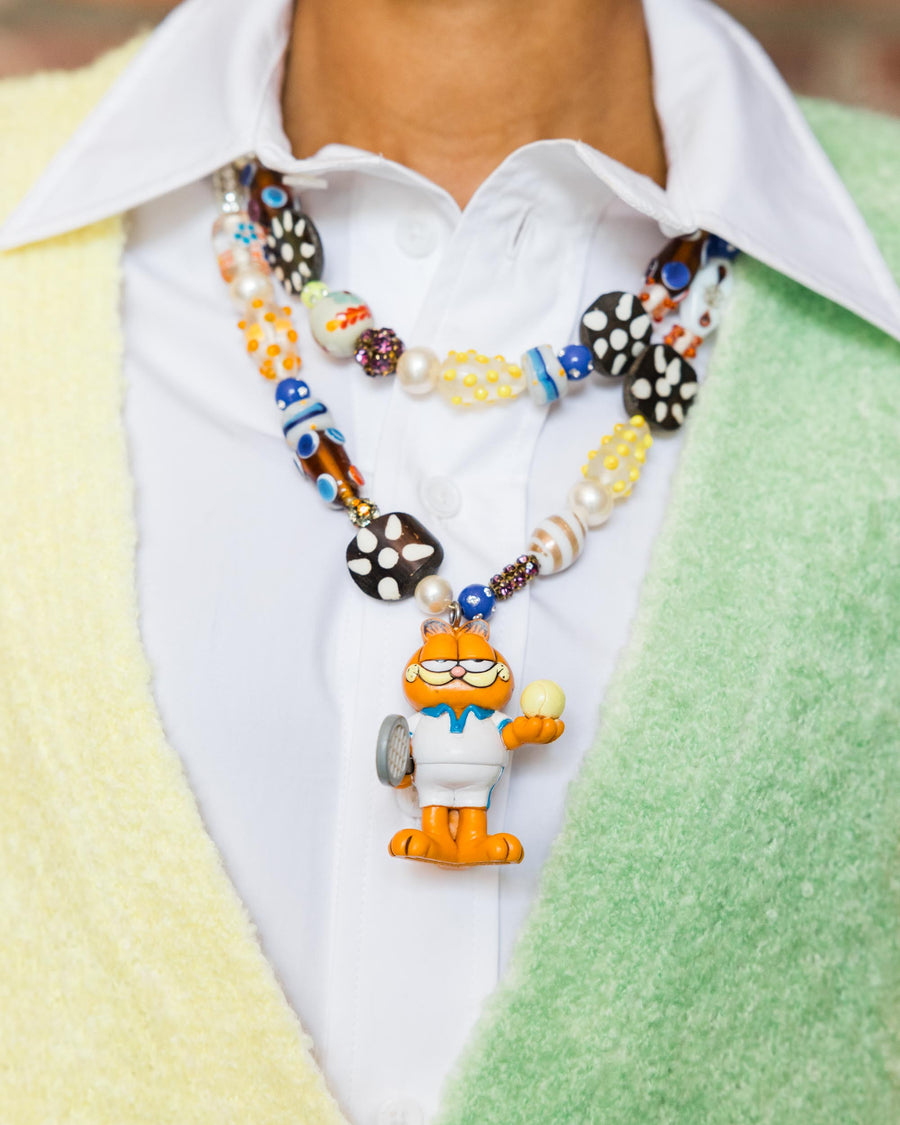 Garfield Tennis Necklace