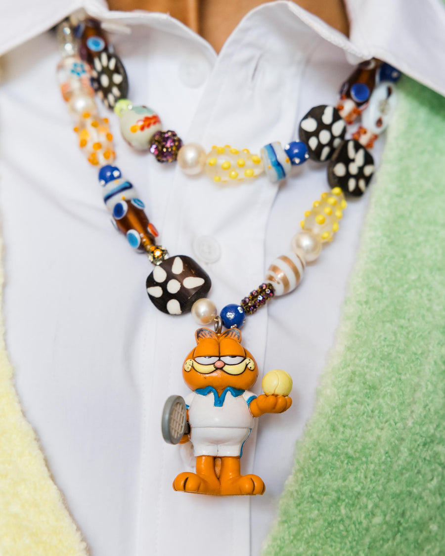 Garfield Tennis Necklace