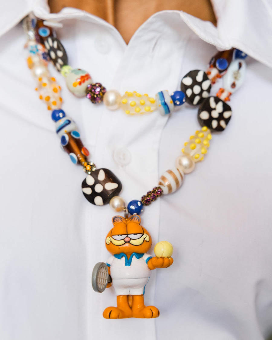 Garfield Tennis Necklace