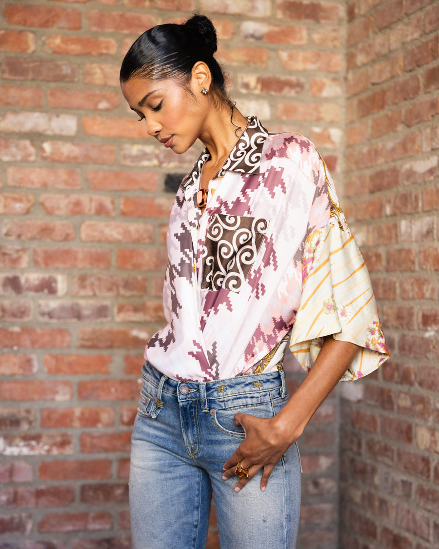 Zaoua Shirt Mixed Prints No. 3