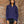 Load image into Gallery viewer, hoodie-cardigan in purple
