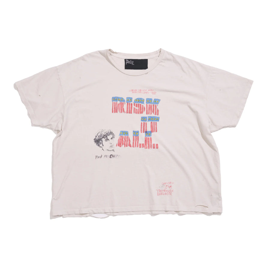 Risk It All Tee in Ivory